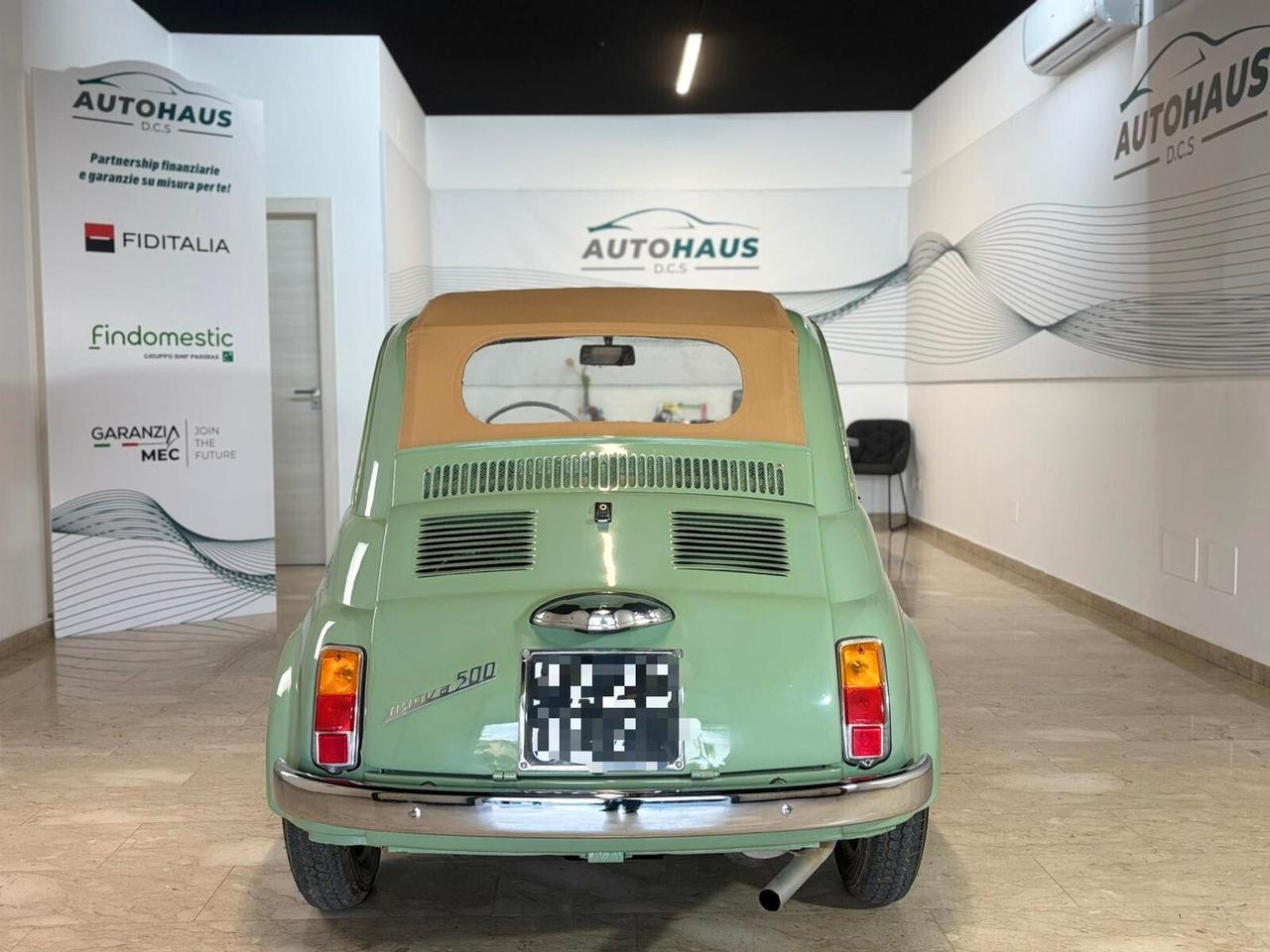 Fiat 500 18 CV CABRIO ANNO 1966