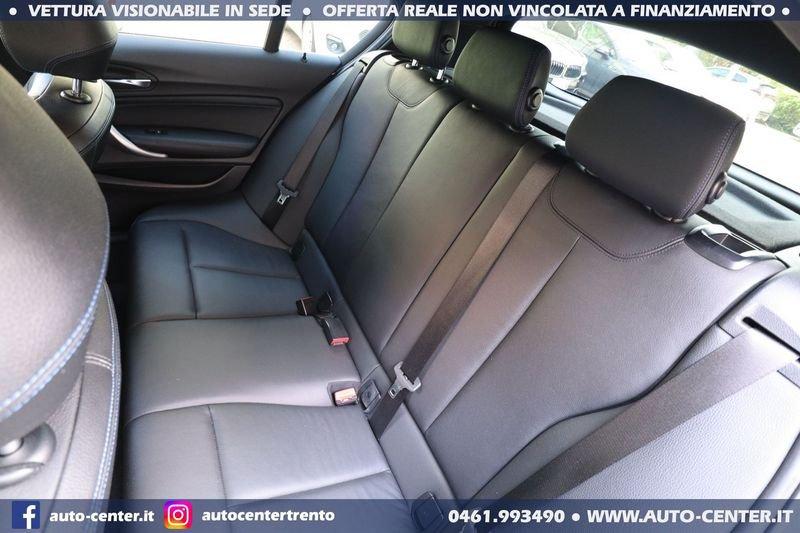 BMW Serie 1 118i Lci MANUALE MSport M-sport *PELLE