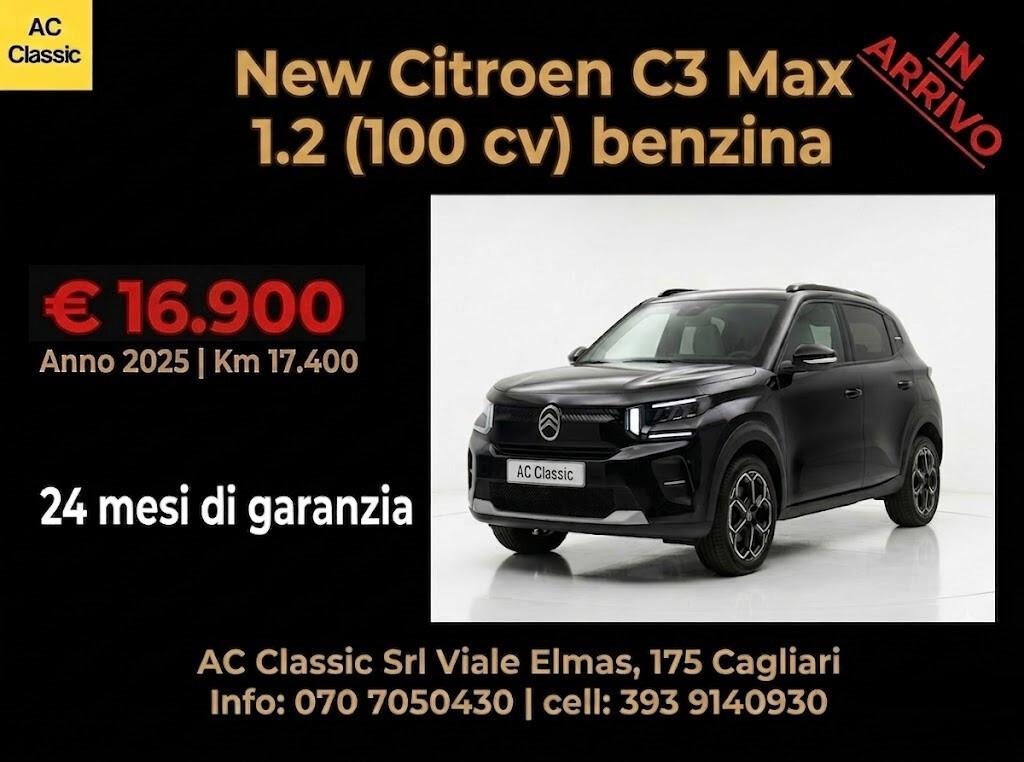 Citroen C3 Max 1.2 turbo (100 cv)