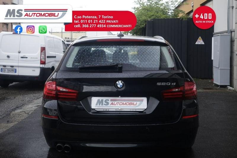 BMW Serie 5 Touring BMW 520d Touring Luxury Unicoproprietario