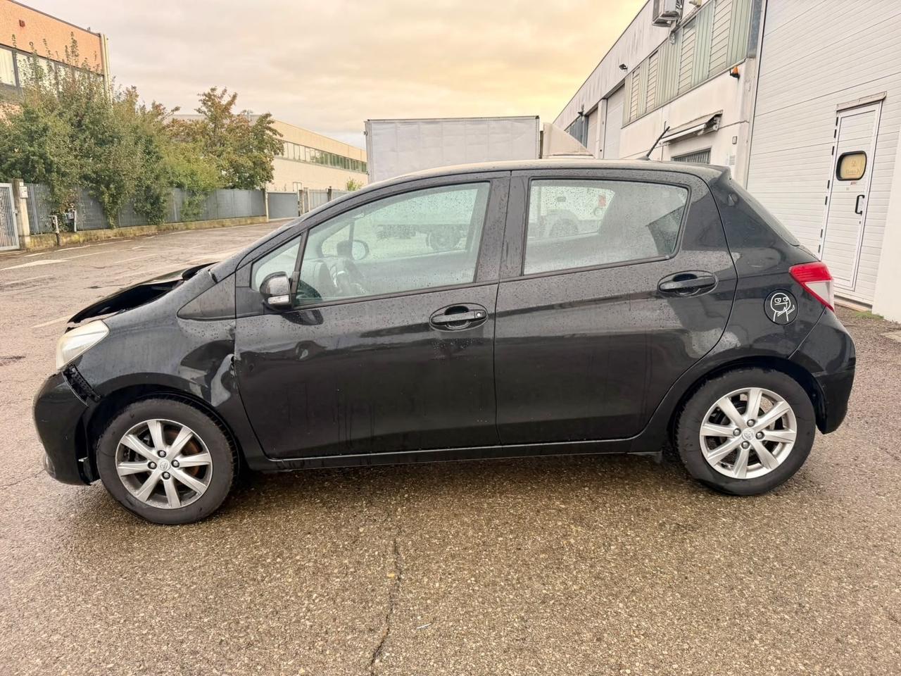 Toyota Yaris 1.4 D-4D incidentata motore funzionante