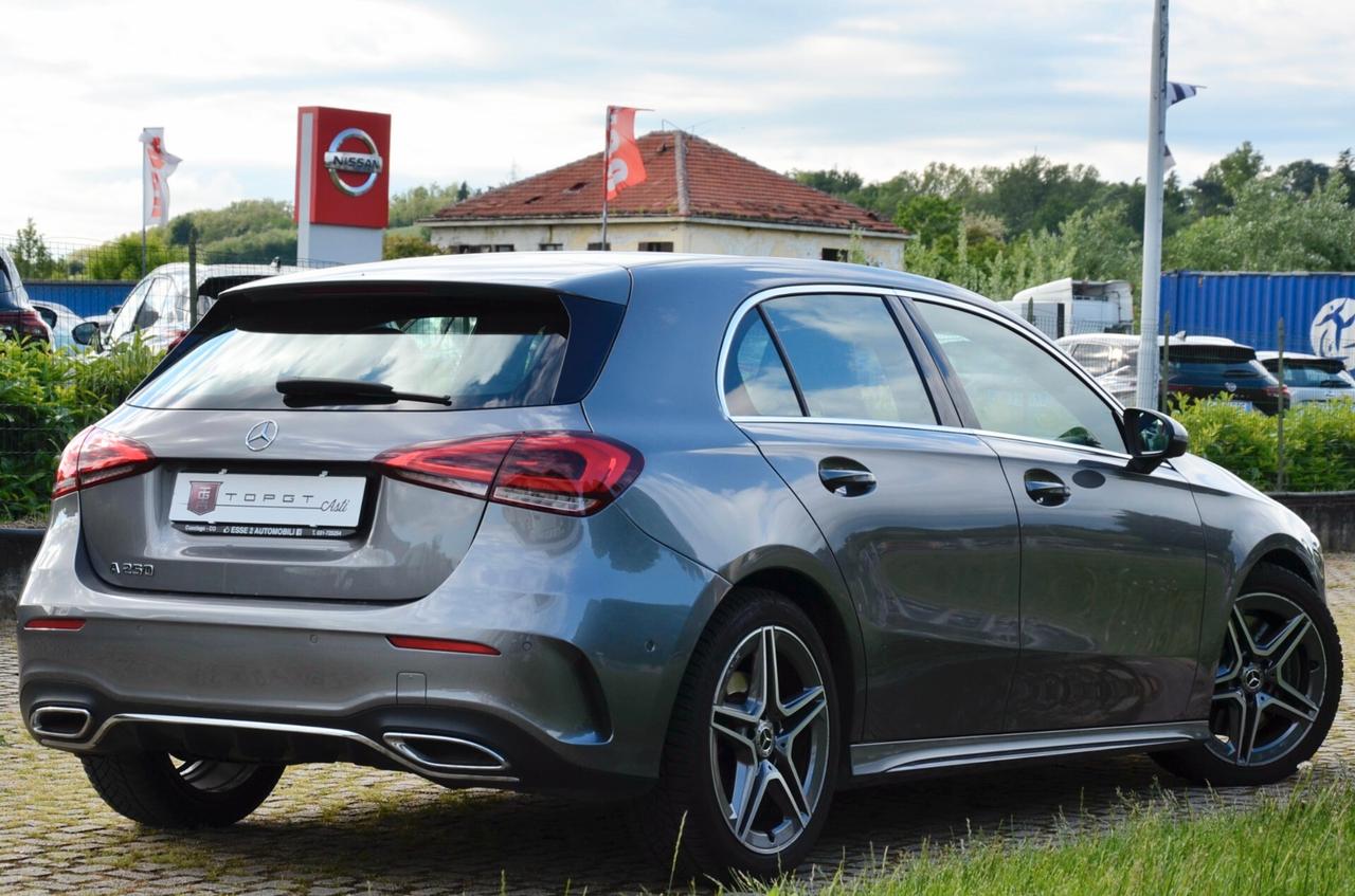 MERCEDES-BENZ A 250 PREMIUM AMG 224cv AUTO, UFF ITALIANA, EURO 6D, FARI LED, RETROCAMERA, PERMUTE