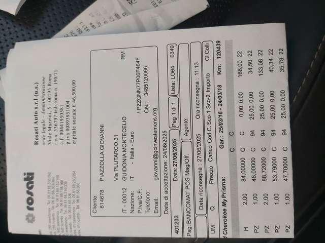 Jeep Grand Cherokee 3.0 crd Summit 250cv