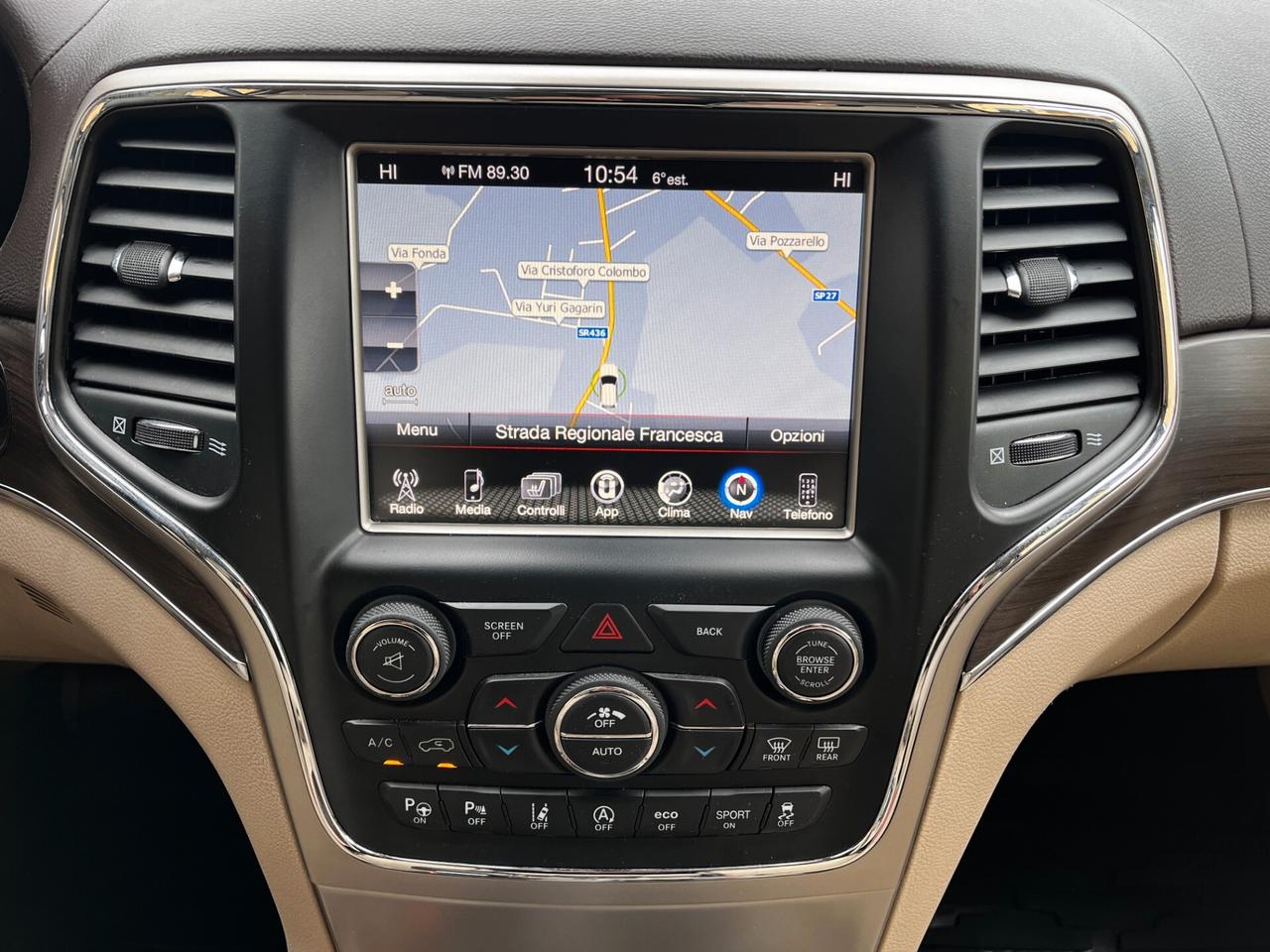 Jeep Grand Cherokee 3.0 V6 CRD 250 CV Multijet II Overland