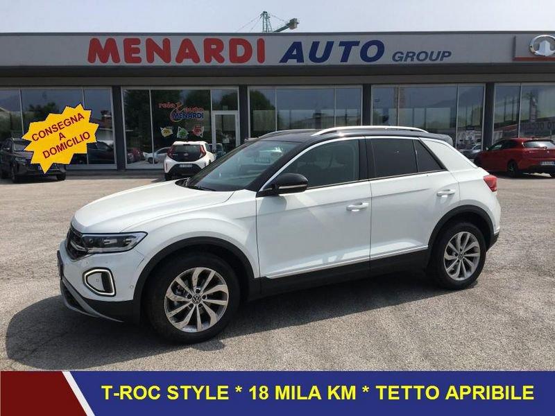 Volkswagen T-Roc 1.0 TSI Style TETTO * 18 MILA KM!! 1 PROPRIETARIO