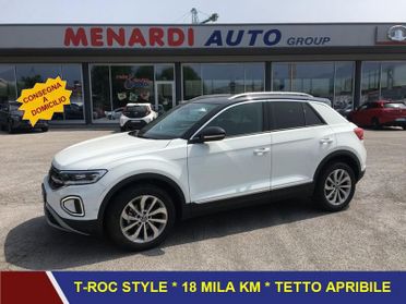 Volkswagen T-Roc 1.0 TSI Style TETTO * 18 MILA KM!! 1 PROPRIETARIO