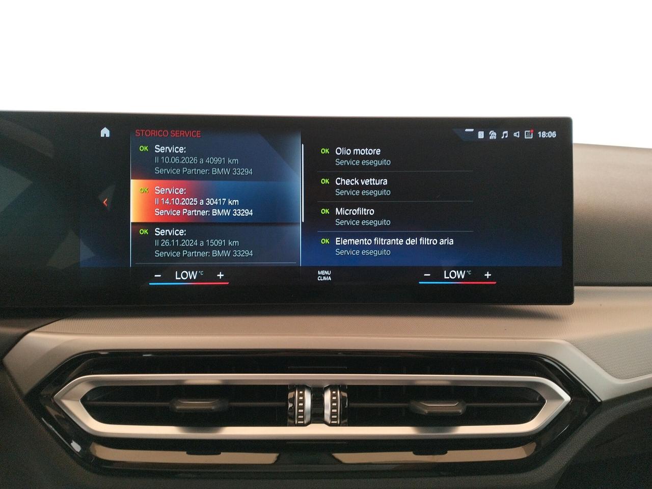 BMW 316d Touring mhev 48V MSport auto -TAGLIANDI BMW - IVA ESPOSTA