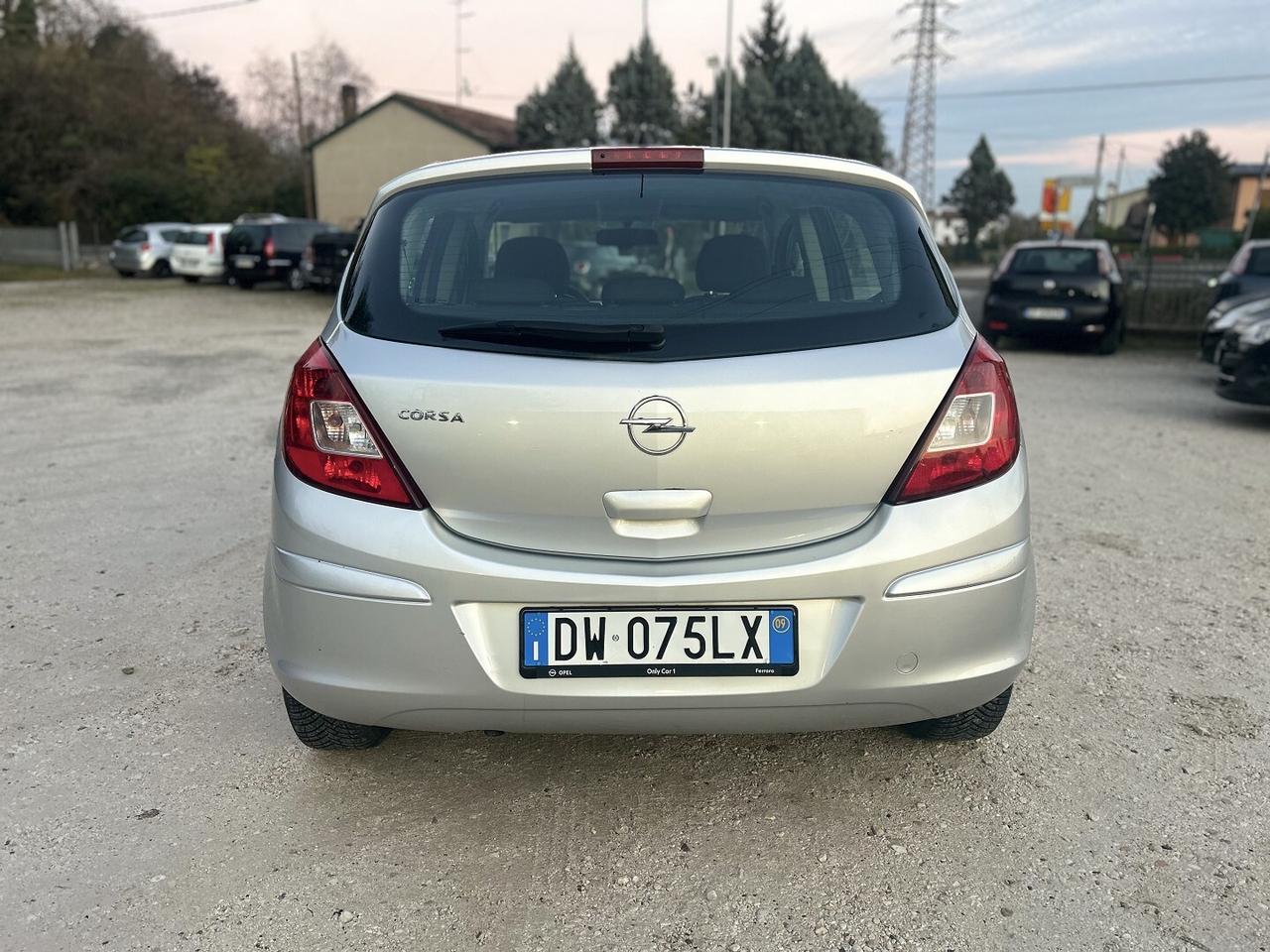 OPEL CORSA 1.2 80CV BNZ/GPL UNICO P. SOLI 93.000KM