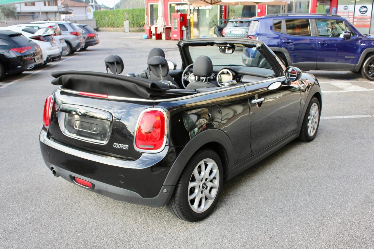 Mini Cooper Cabrio 1.5 CABRIOLET STEPTRONIC 136CV SEDILI SPORT ANTRACITE NAVI PLUS