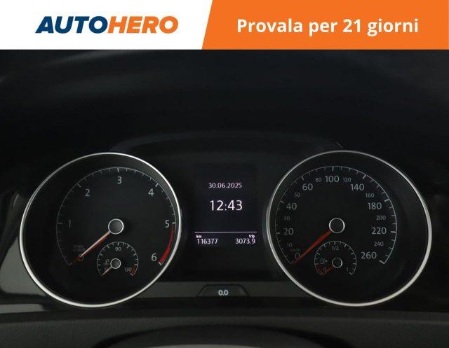 VOLKSWAGEN Golf 1.6 TDI 110 CV 5p. Executive BlueMotion Technology
