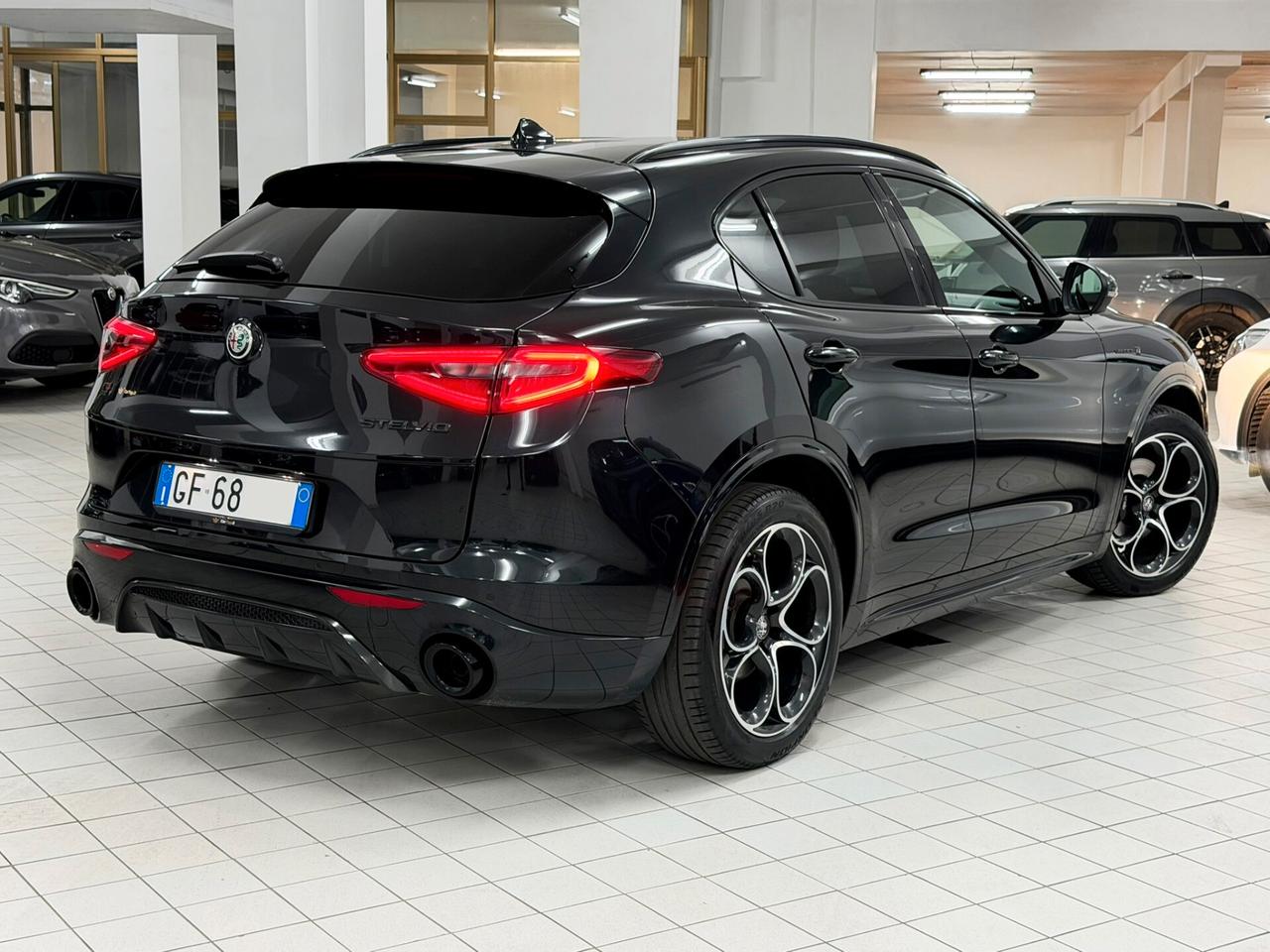 Alfa Romeo Stelvio 2.2 TD 210 CV VELOCE Ti DISTRIBUZIONE OK CARBONIO