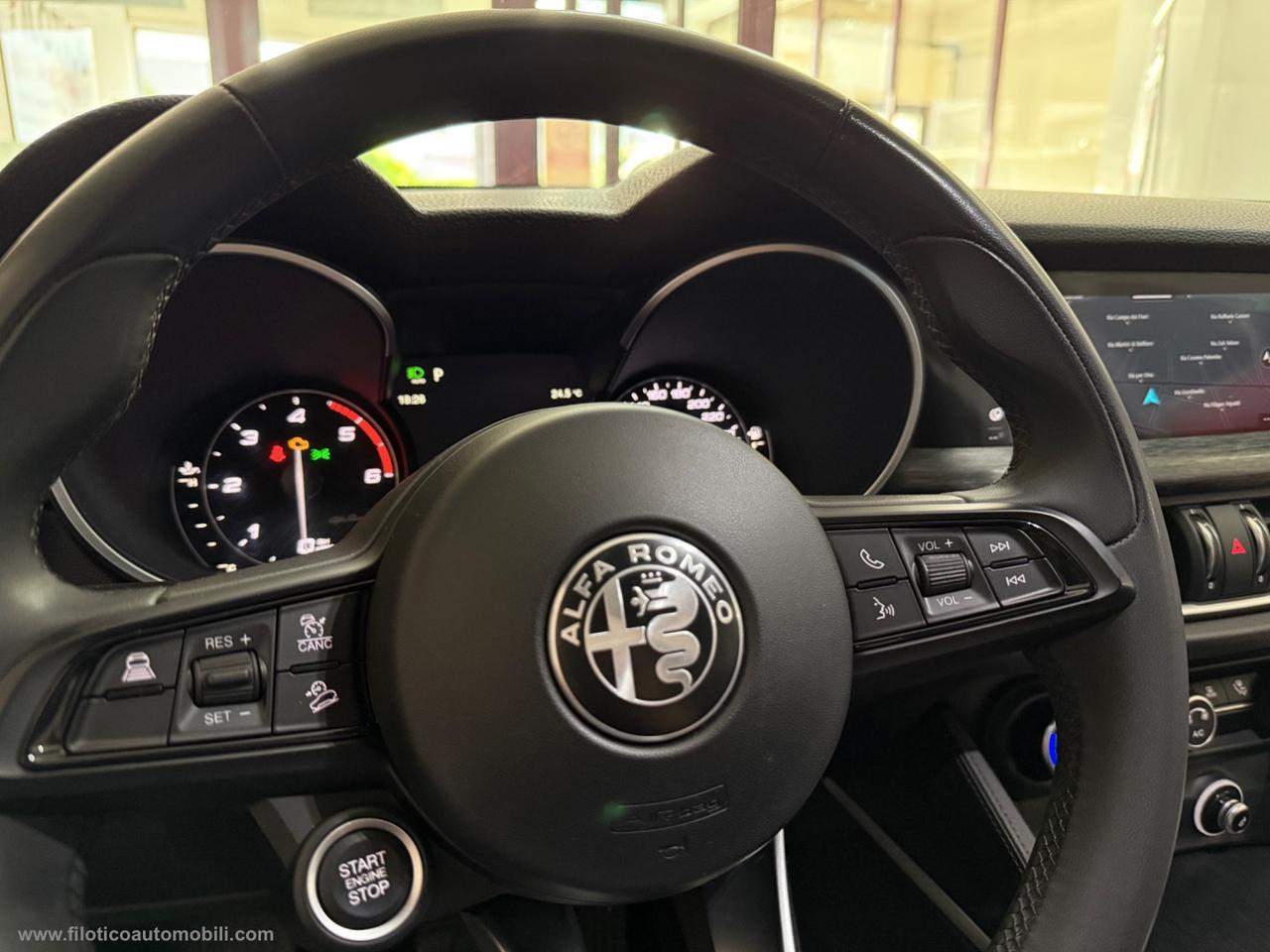 ALFA ROMEO Stelvio 2.2 T.diesel 160CV AT8 RWD Bus. PELLE - CARPLAY FULL