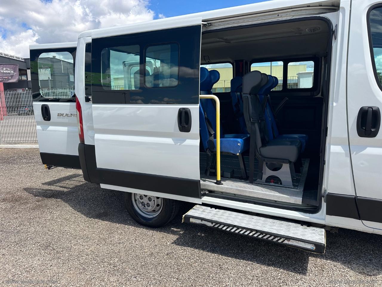 FIAT Ducato 2.3 MJT 120CV 9 POSTI E RAMPA DISABILI ELETTRICA
