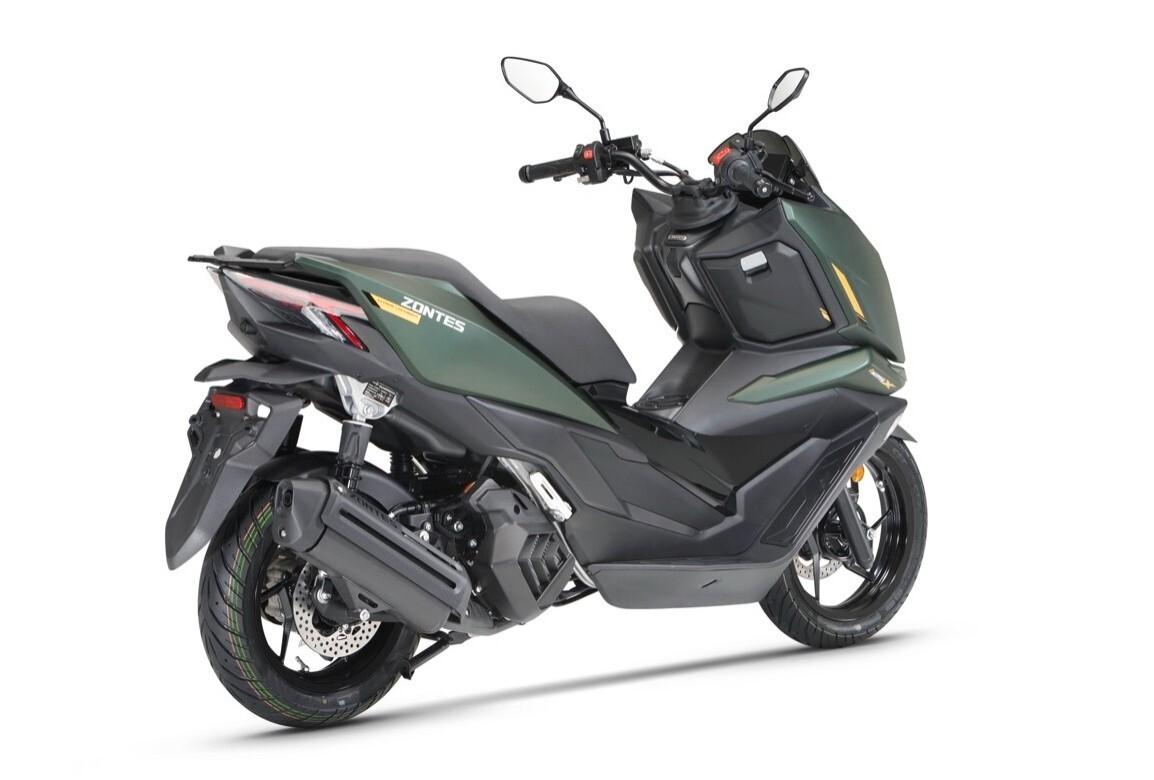 Nuovo Zontes 125X – Telaio in alluminio – 14,9 CV – € 2.990 f.c.