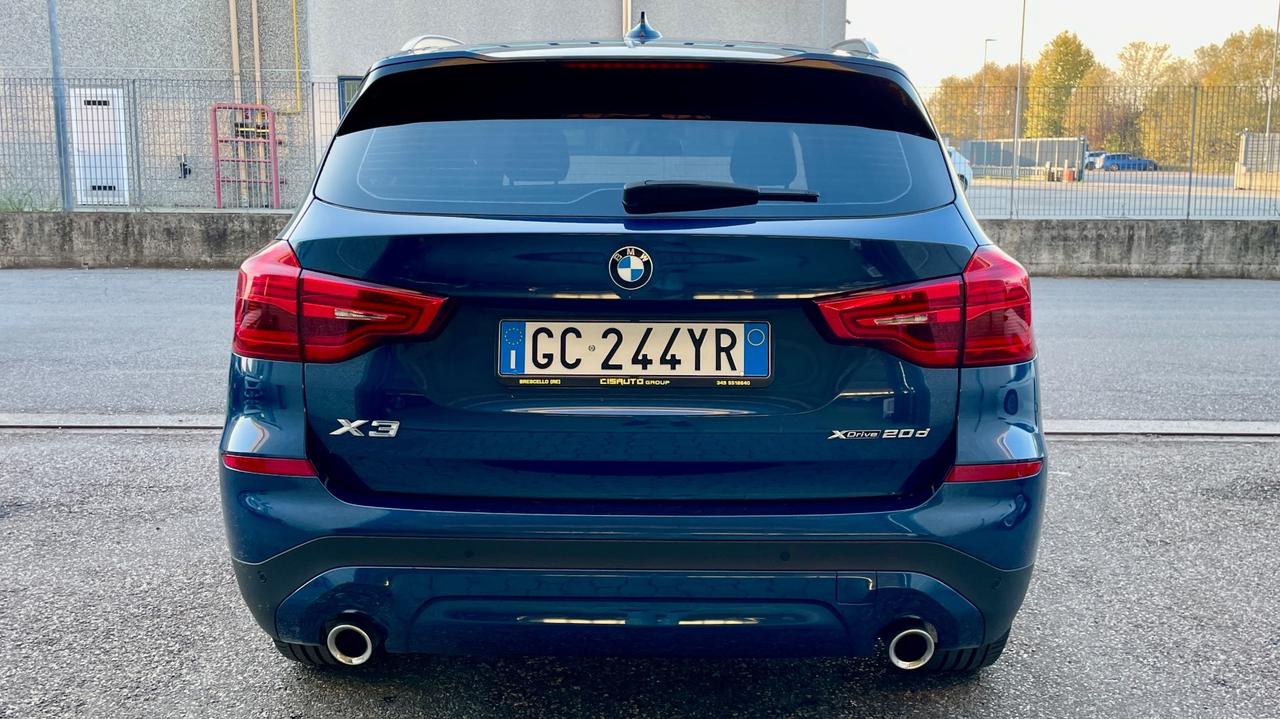 BMW X3 XDRIVE20D 48V 2.0 BUSINESS ADVANTAGE 190CV - FULL LED, TETTO, CAR PLAY