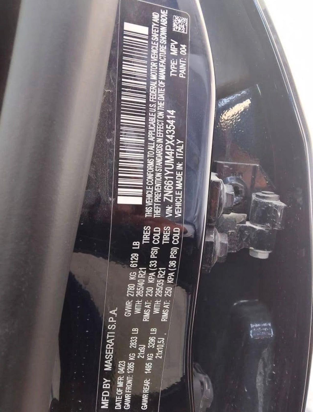 Maserati Levante V6 430 CV AWD Modena