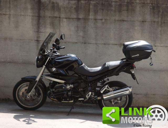 BMW R 1200 R anno 2008 con valigie laterali BMW originali