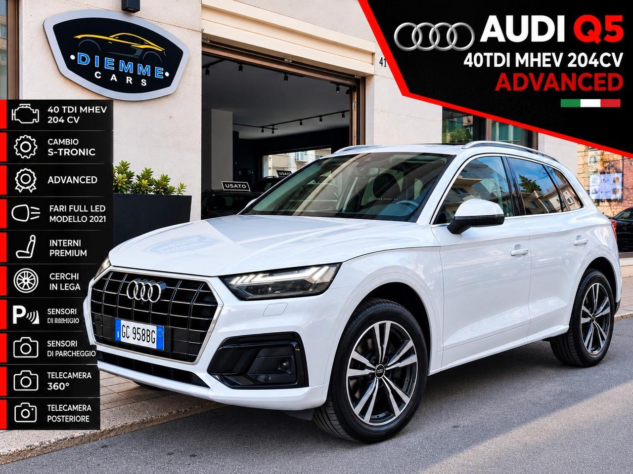 AUDI Q5 40TDI 204cv MHEV ADVANCED FULL-LED PROMO