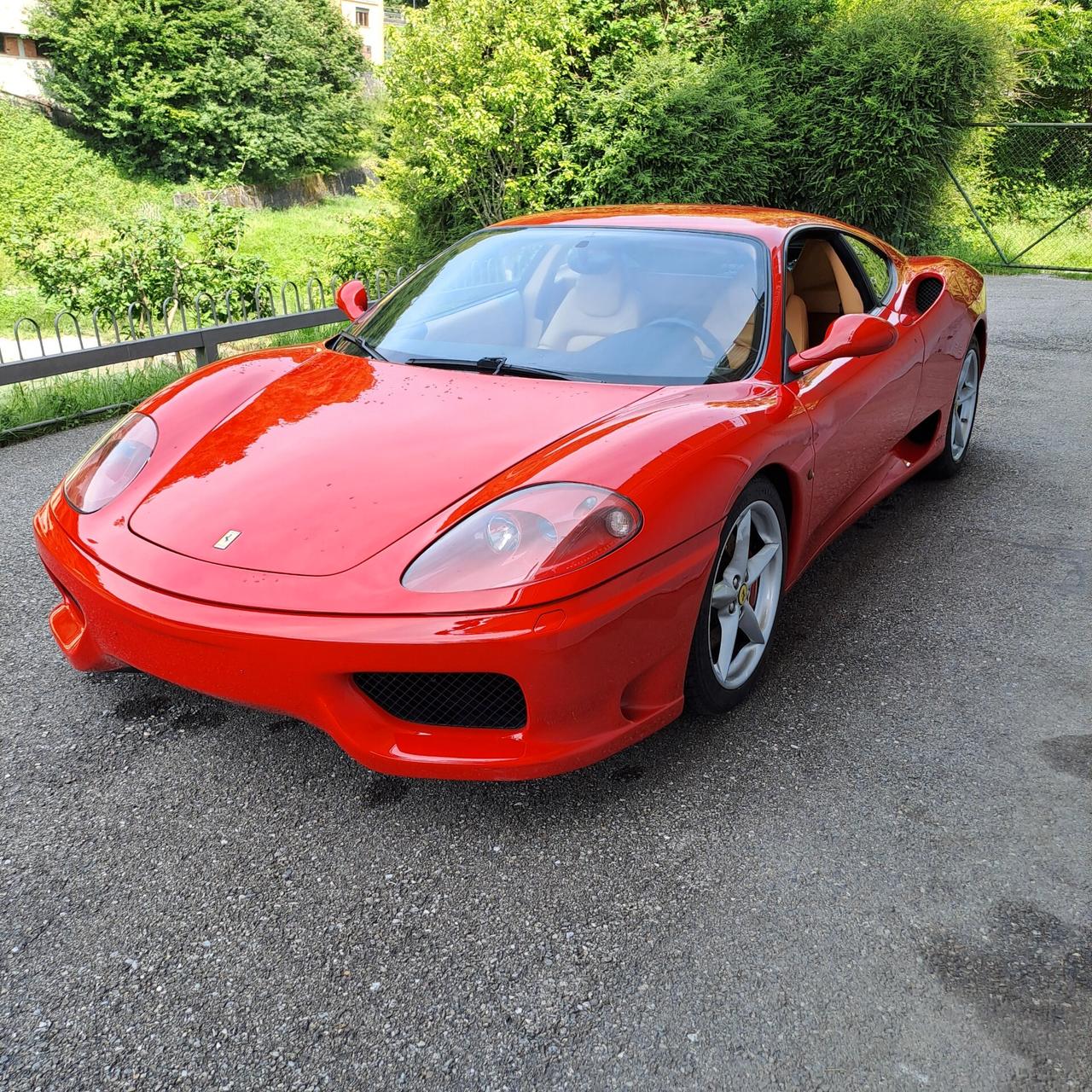 Ferrari 360 Modena MANUALE - interni BEIGE