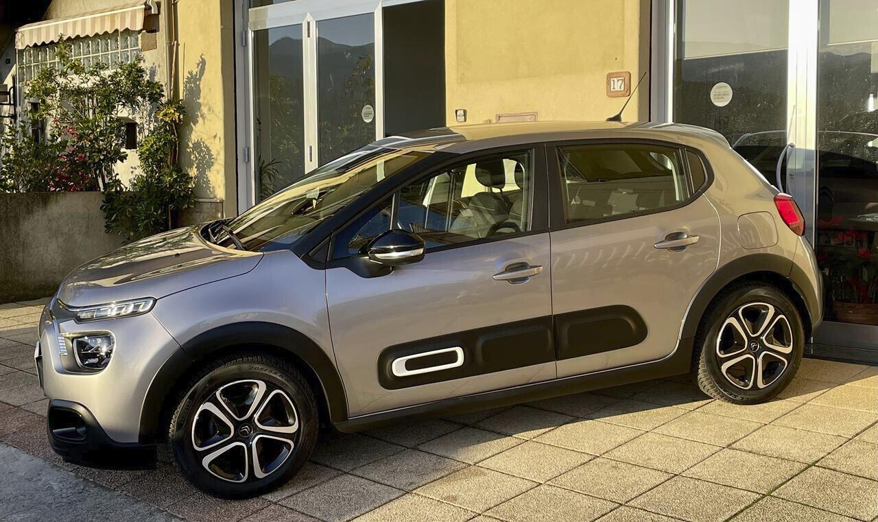 Citroen C3 BlueHDi 102 CV S&S Feel Pack (Apple CarPlay- Fari anteriori diurni a LED- Fari posteriori a LED effetto 3D)