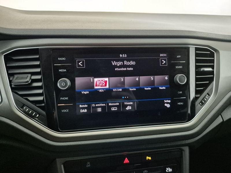 Volkswagen T-Roc I 2017 Benzina 1.0 tsi Style 115cv