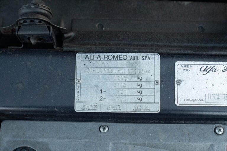1983 ALFA ROMEO ALFETTA QUADRIFOGLIO 2.0 - ALF00267