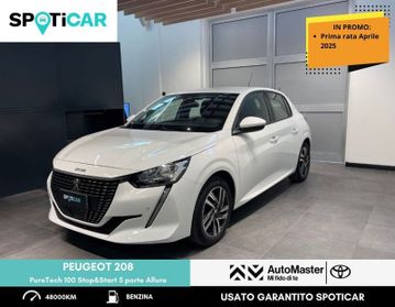 Peugeot 208 PureTech 100 Stop&Start 5 porte Allure