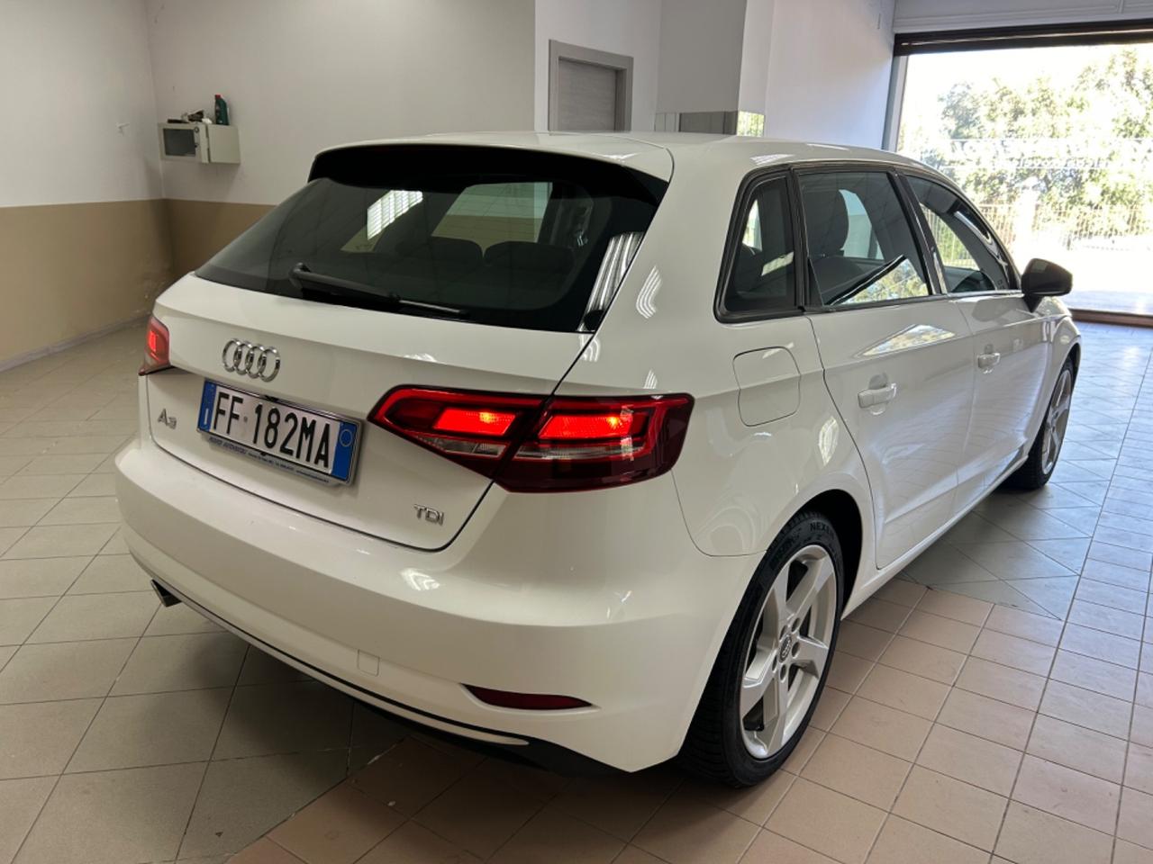 Audi A3 SPB 1.6 TDI 110 cv anno 2016