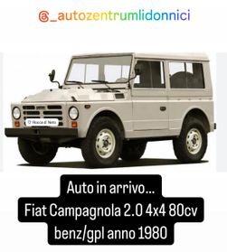 Fiat Campagnola 2.0 4x4 80cv benzina/GPL