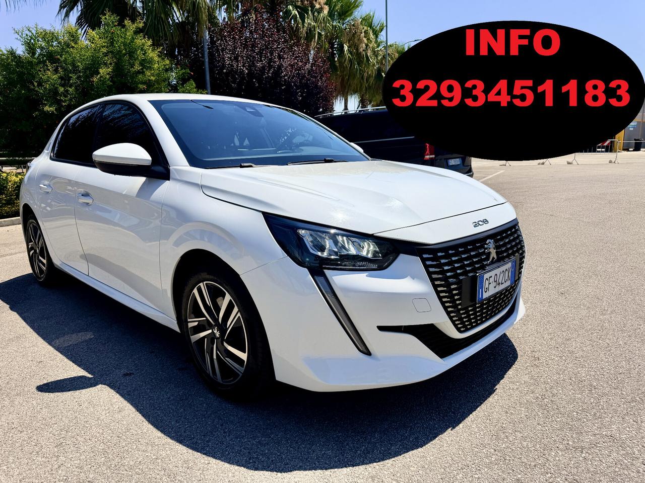 Peugeot 208 1.5 DIESEL BLUEHDI 102CV 5PORTE ALLURE 1PROPRIETARIO FULL