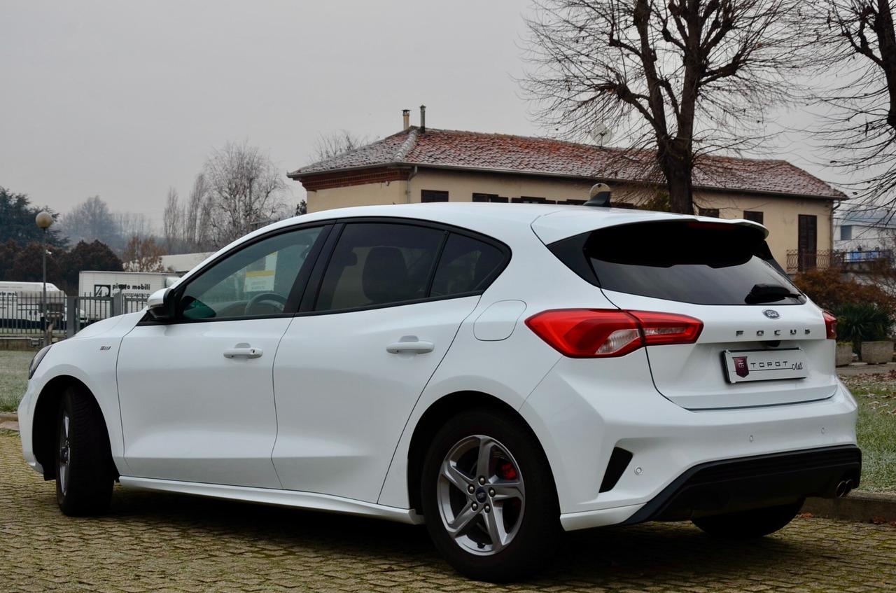 FORD FOCUS 1.0 ECOBOOST ST-LINE X 155cv, UFF ITALIANA, EURO 6D, RETROCAMERA, NAVI, PERMUTE