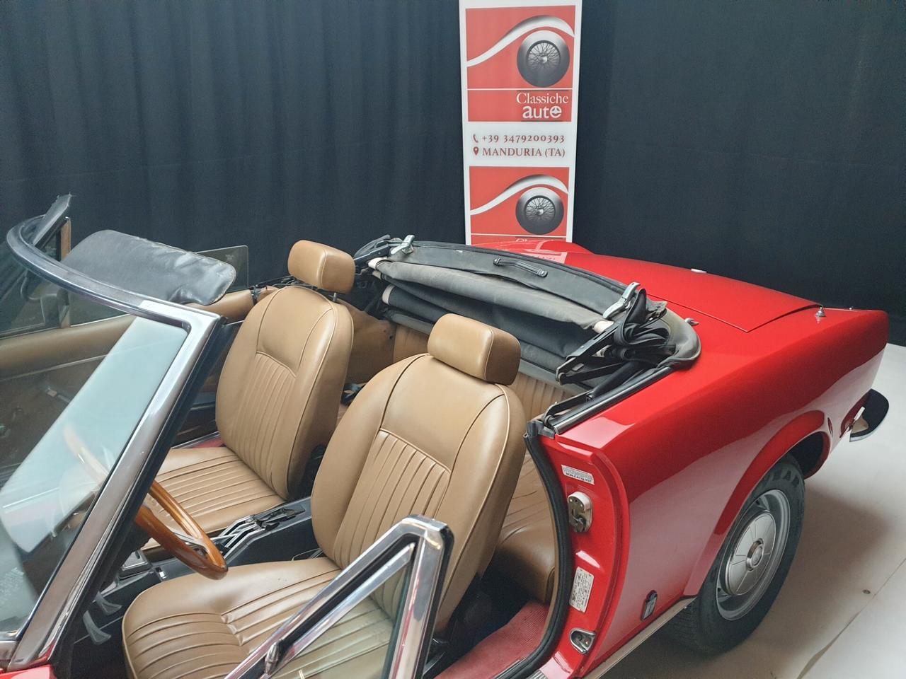 Fiat 124 Spider certif. ASI con C.R.S.
