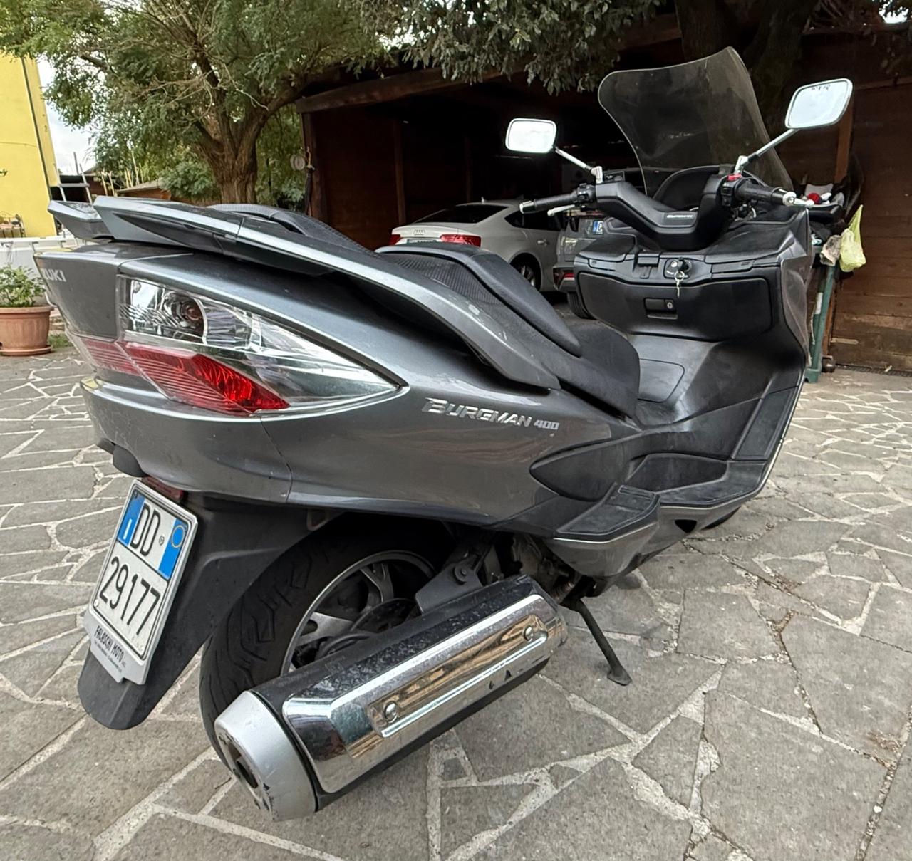 Suzuki Burgman 400 Manopole riscaldate