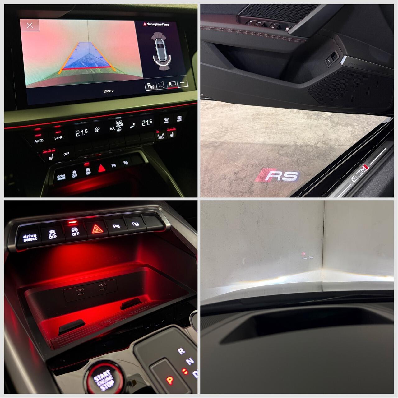 Audi RS3 Sportback Tfsi Quattro S-Tronic NO VINCOLI