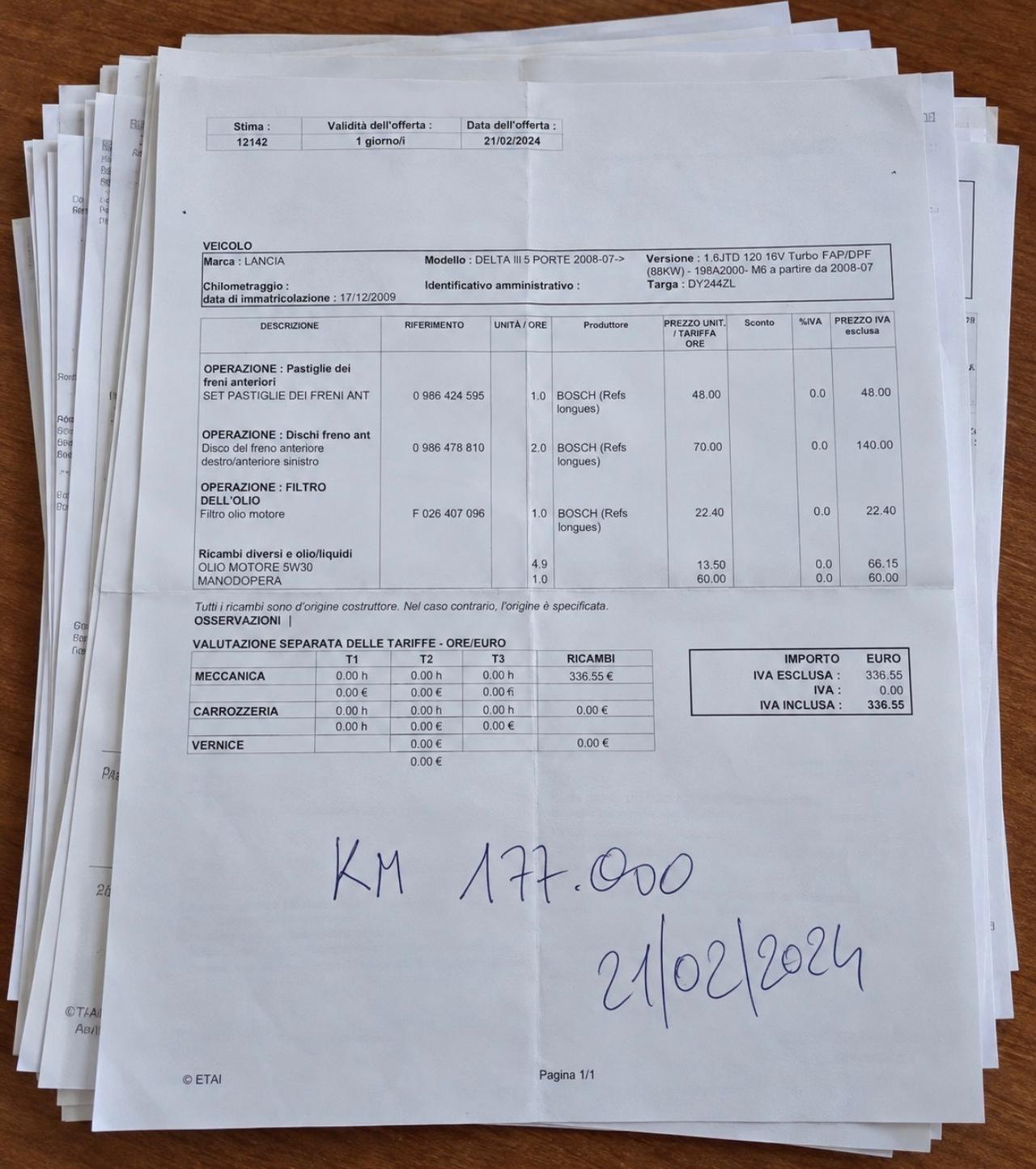 Lancia Delta 1.6 MJT DPF Platino