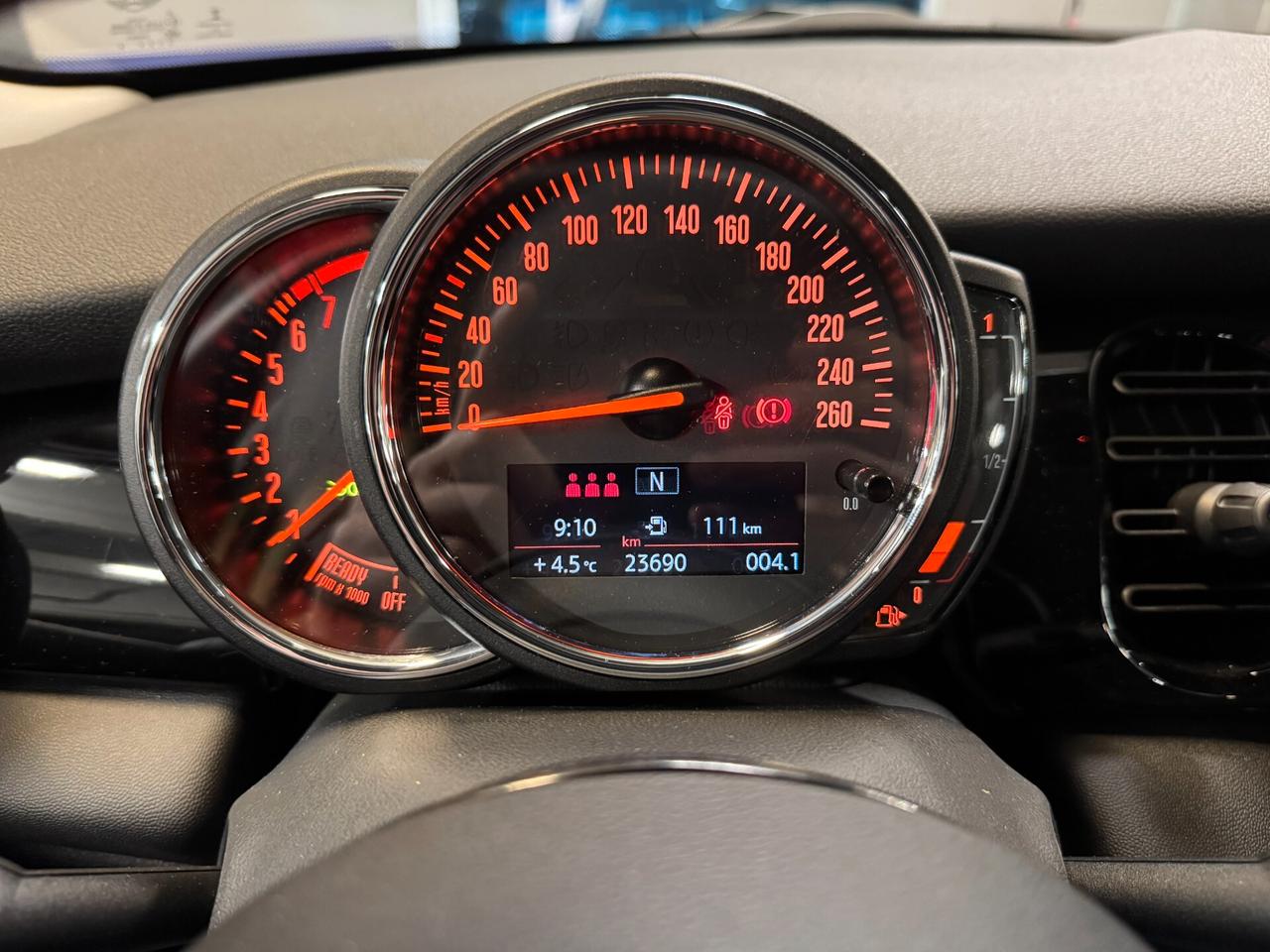 MINI One 5p 1.5 YOURS 102cv NEOPATENTATI - PELLE/STOFFA