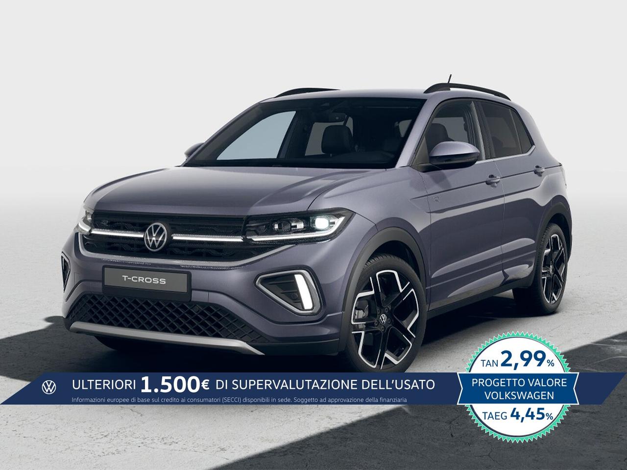 Volkswagen T-Cross 1.0 tsi r-line plus 115cv