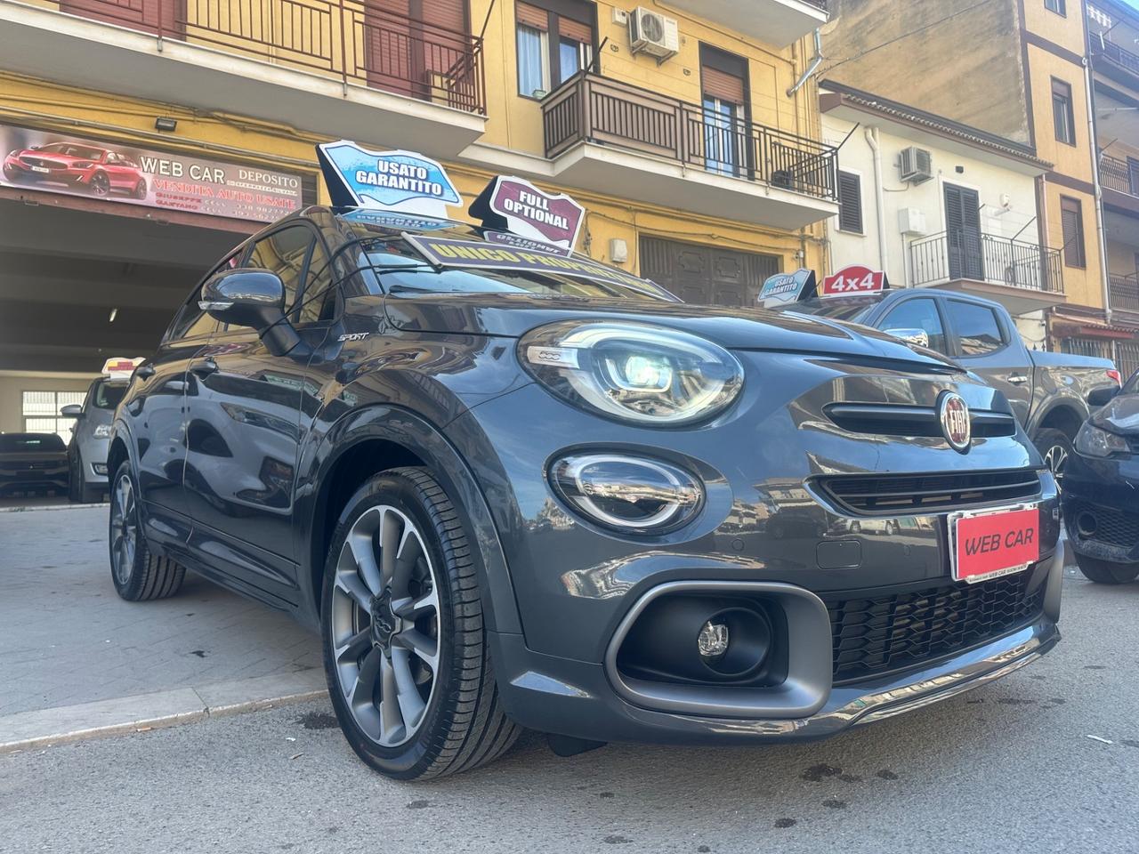 Fiat 500X 1.6 MTJ 120 CV Sport 3/2020 KM 64095 CERT 1PROP