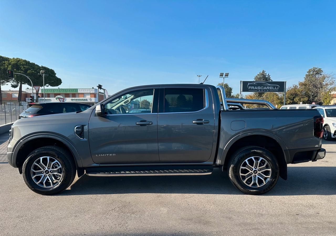 Ford Ranger 2.0 ECOBLUE aut. 205 CV DC Limited 5 posti/full/gancio traino/+IVA