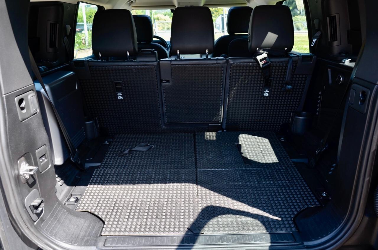LAND ROVER DEFENDER 2.0d SD4 AWD 240cv 7 POSTI AUTO, GARANZIA UFF LAND ROVER, UFF ITALIANA, SERVICE UFF LAND ROVER, EURO 6D, TETTO, HI-FI MERIDIAN, FARI LED, PERMUTE