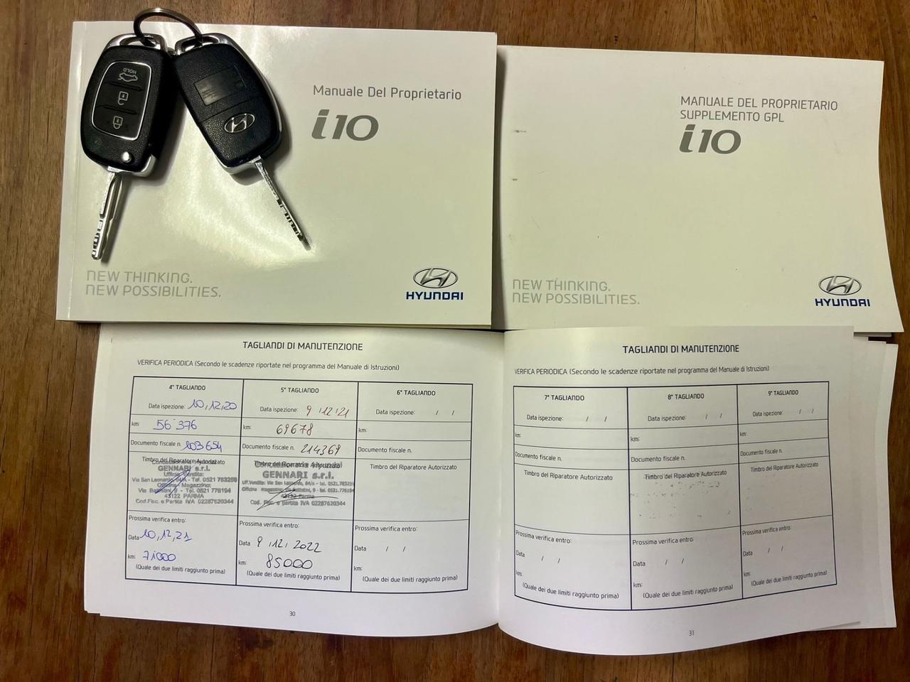 Hyundai i10 1.0GPL 2016 121.000km per neopatentati