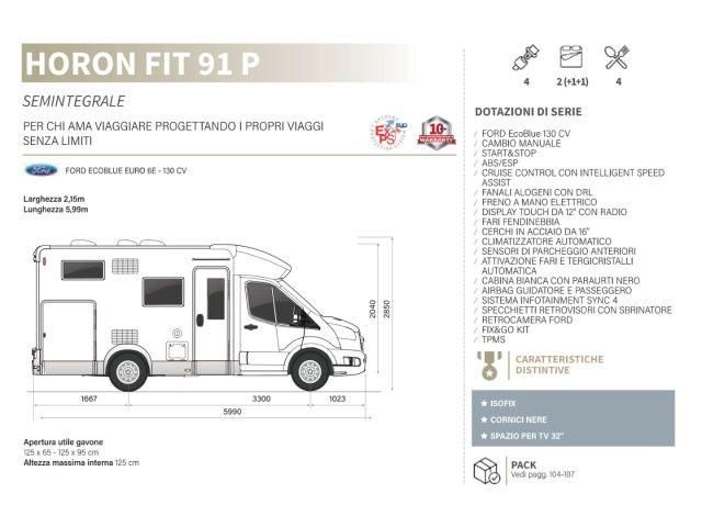 CI INTERNATIONAL HORON FIT 91XT