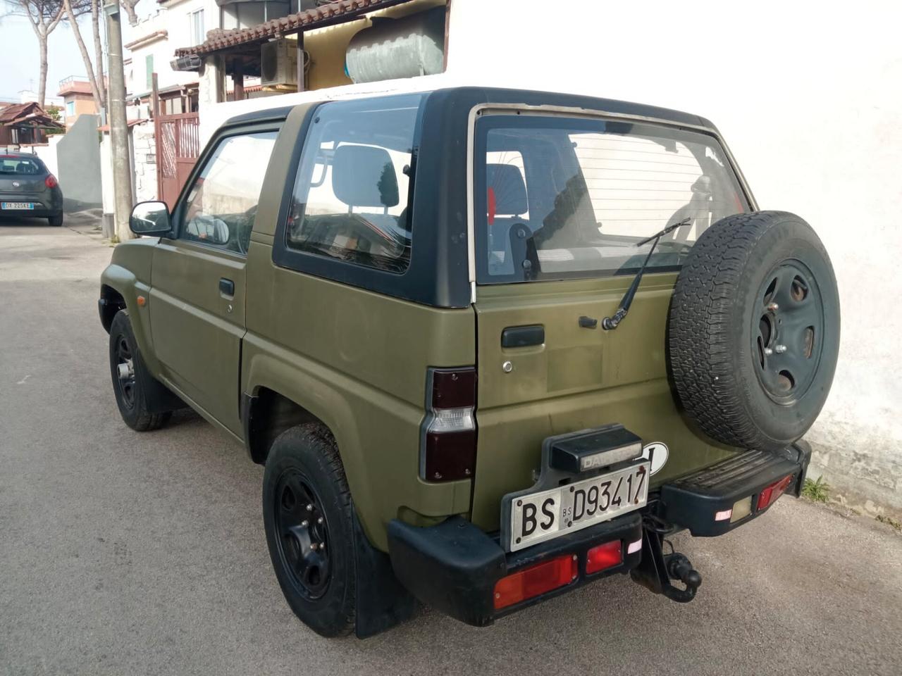 Daihatsu Feroza GANCIO TRAINO 4X4 TOP CORTO, NEO PATENTATI - AUTO STORICA - BOLLO ESENTE -