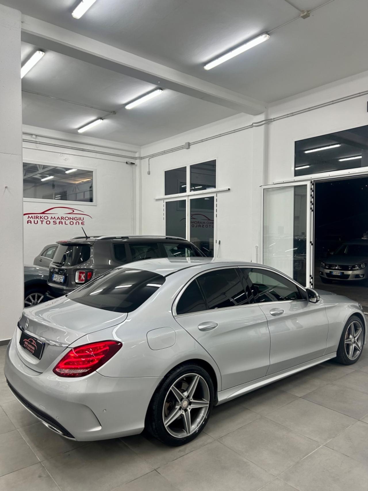 Mercedes classe C 220 Premium AMG finanziabile