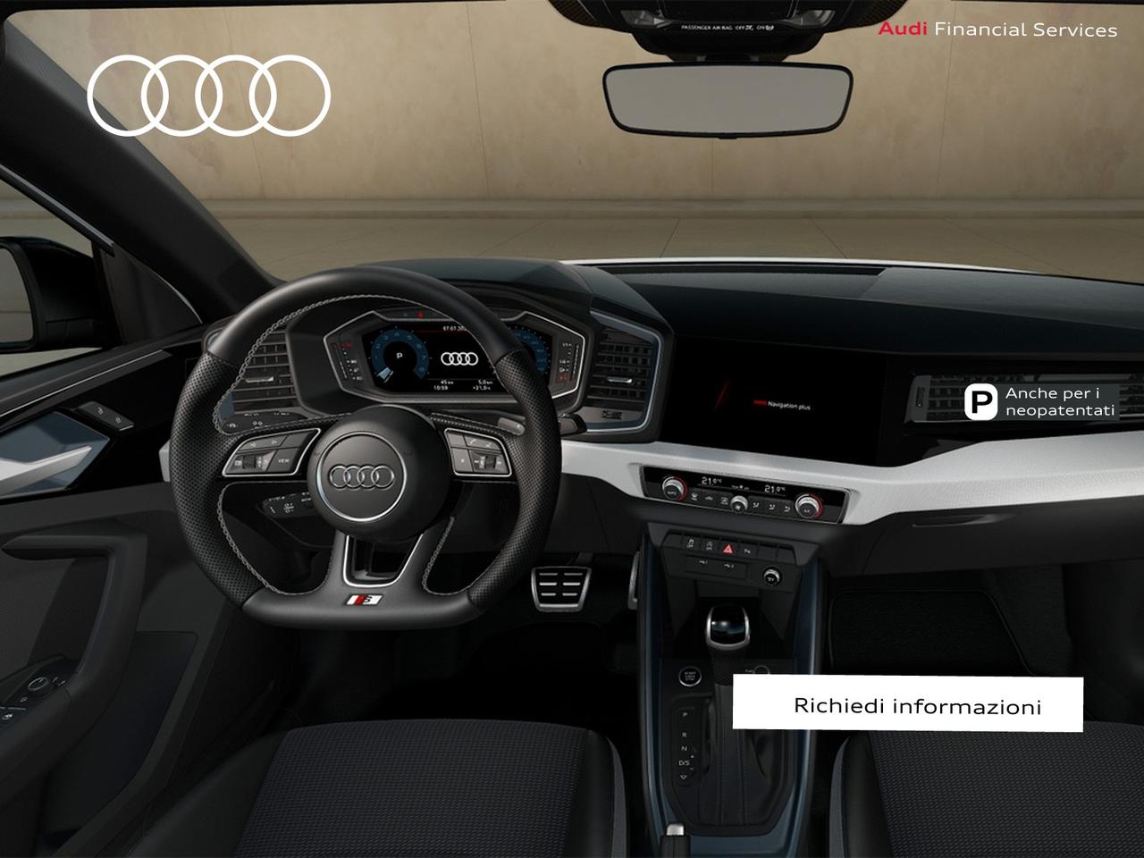 Audi A1 sportback 35 1.5 tfsi identity black s-tronic
