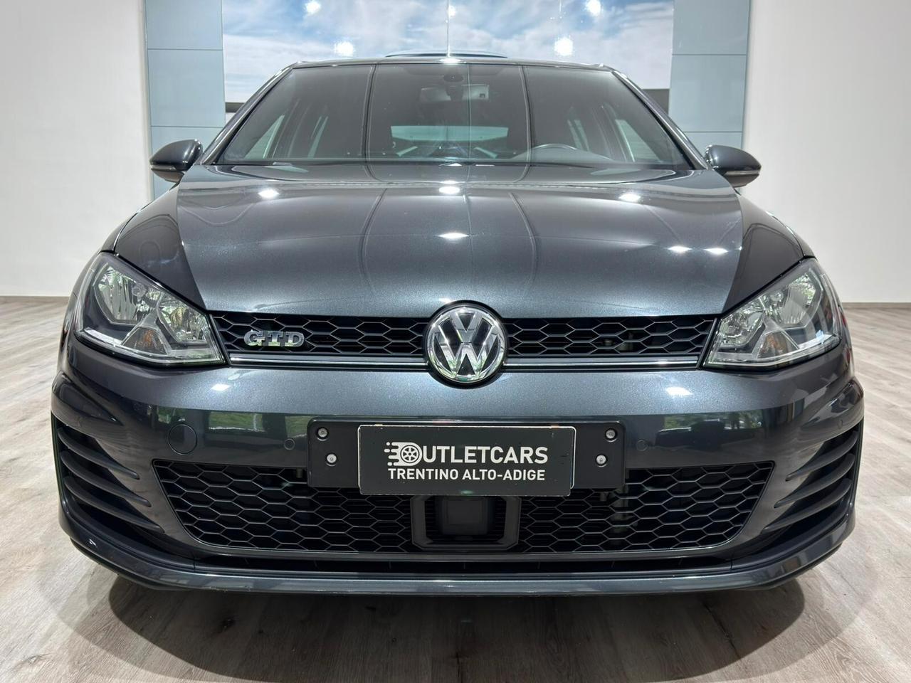 VW GOLF GTD 2.0 184cv MANUALE 1PROPRIETARIO 2016