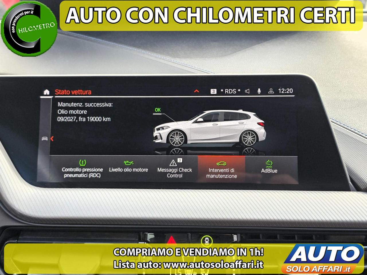 BMW 116 d MSPORT AUTOMATICA EU6D LED/NAVI/NEOPATENTATI