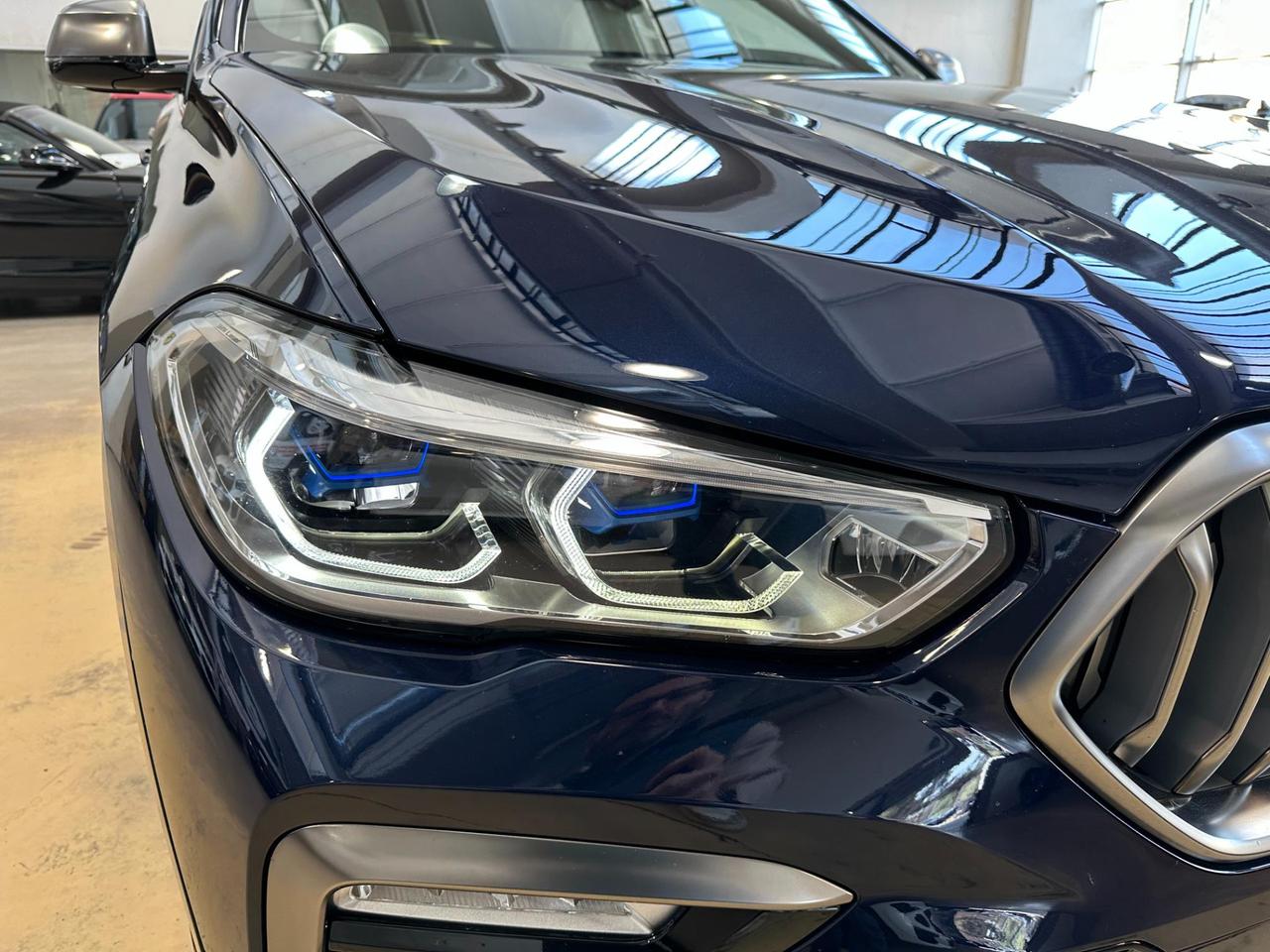 BMW X6 M 50d-Fari Laser-22"-Tetto-Camera 360-Individual-IVA