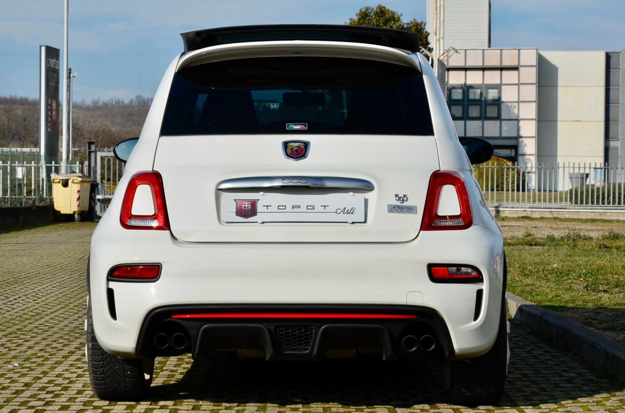 ABARTH 595 1.4 TURBO T-JET 160cv PISTA, UNICOPROPRIETARIO, ORIGINALE, MAI MODIFICATA, TETTO, UFF ITALIANA