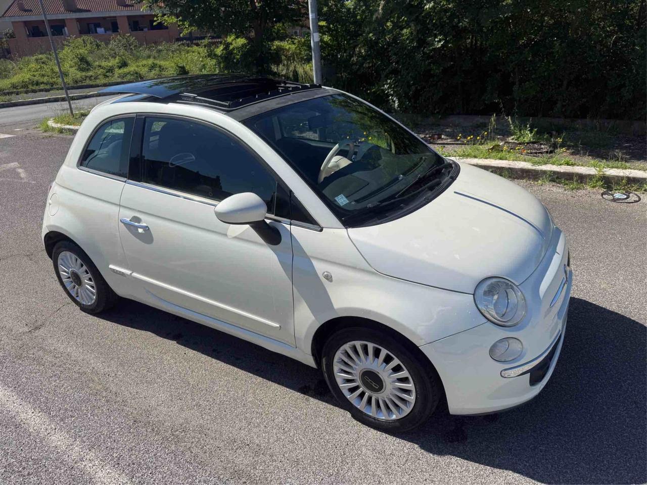 FIAT 500 tetto apribile 90000km garanzia 12 mesi permute